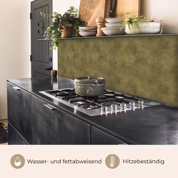 Textuur - Abstract - Groen keuken achterwand 2 middel 871 -usp_DE