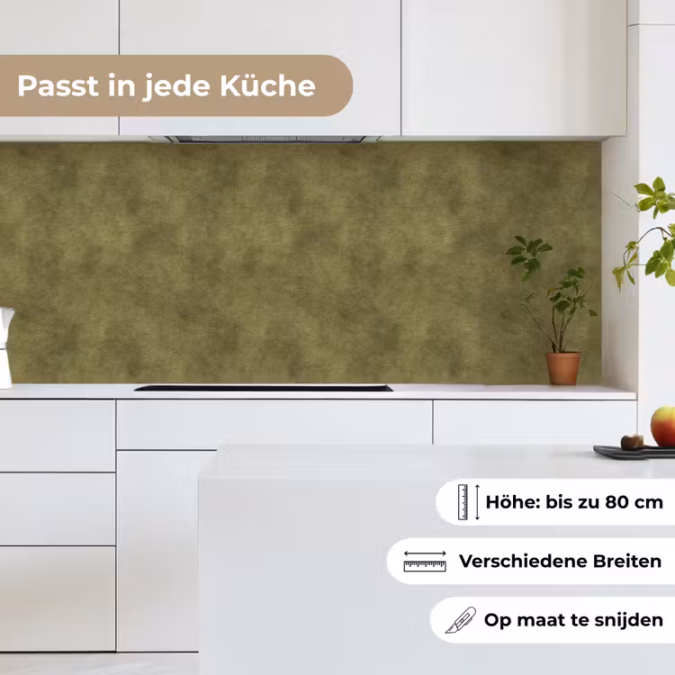 Textuur - Abstract - Groen keuken achterwand 2 middel 871 -sfeer4_DE