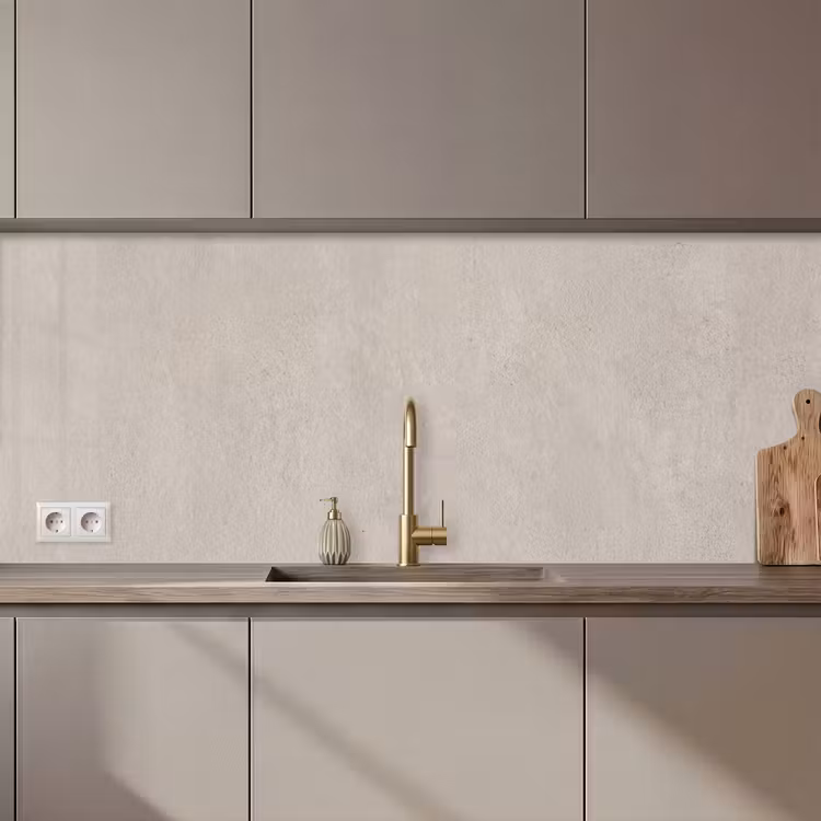 Textuur - Effen - Abstract - Beige keuken achterwand 2 middel zz_3dshopping