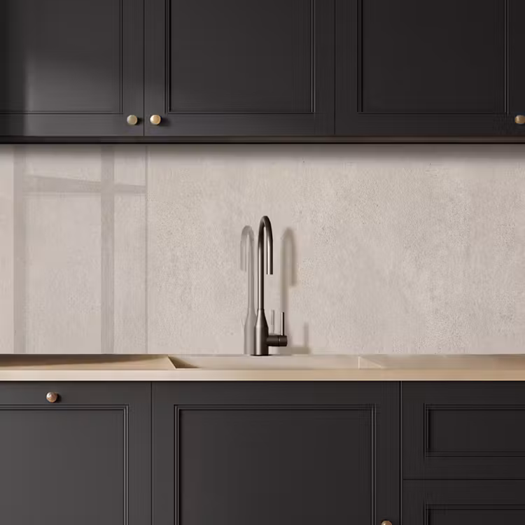 Textuur - Effen - Abstract - Beige keuken achterwand 2 middel -sfeer1