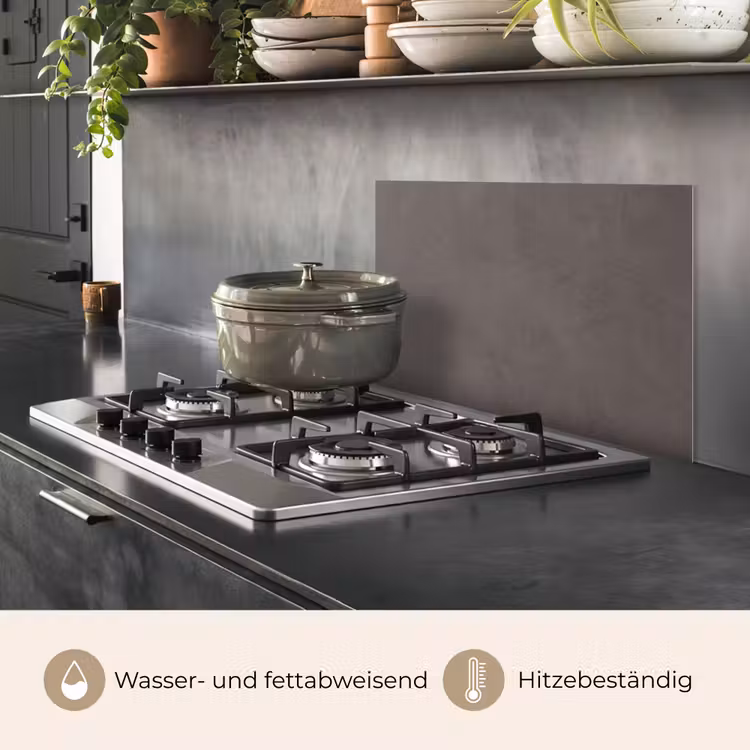 Textuur - Grijs - Modern - Abstract - Oppervlak keuken achterwand spatscherm klein -usp_DE