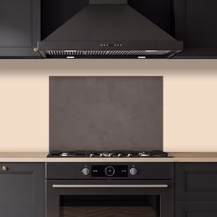 Textuur - Grijs - Modern - Abstract - Oppervlak keuken achterwand spatscherm klein -sfeer1