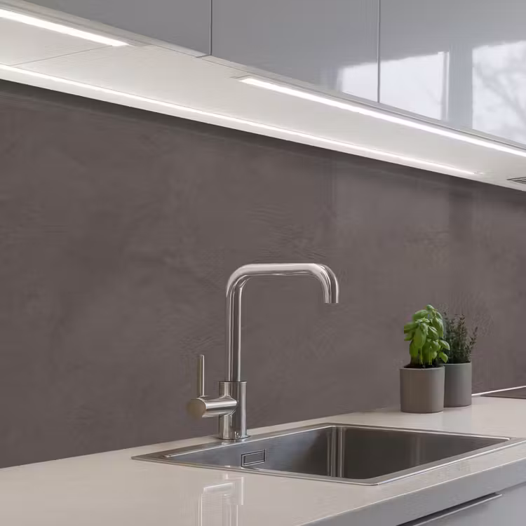 Textuur - Grijs - Modern - Abstract - Oppervlak keuken achterwand 2 middel -3d_schuin
