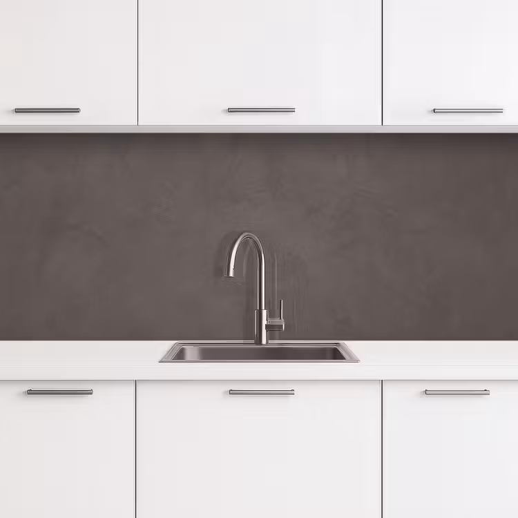 Textuur - Grijs - Modern - Abstract - Oppervlak keuken achterwand 2 middel -3d