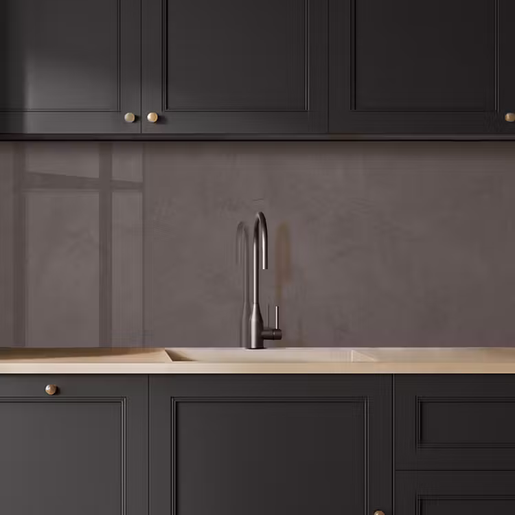 Textuur - Grijs - Modern - Abstract - Oppervlak keuken achterwand 2 middel -sfeer1
