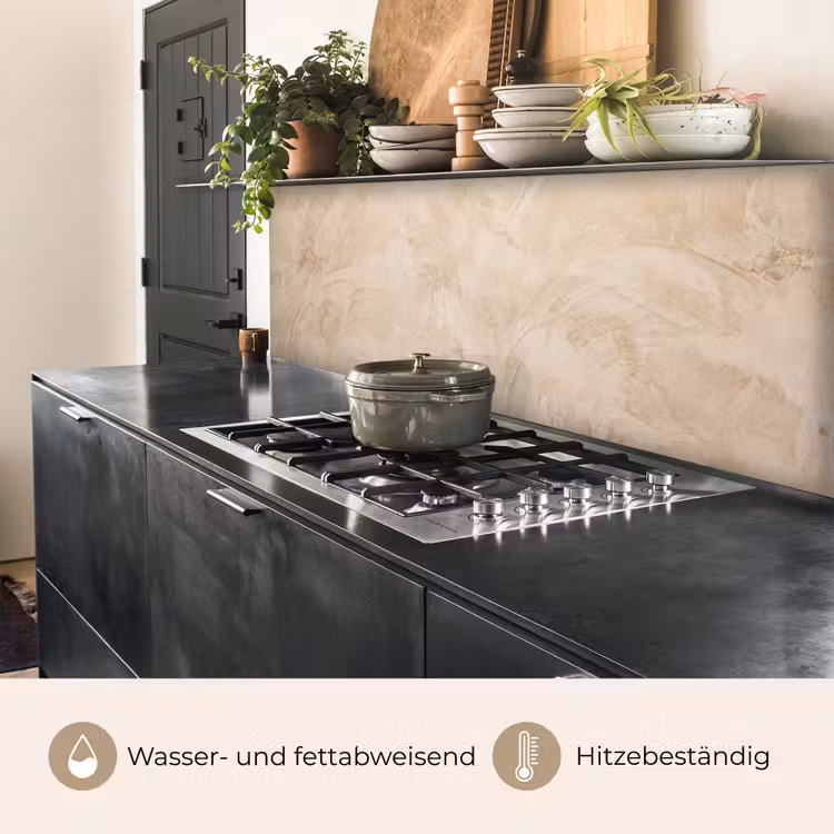 Textuur - Patroon - Abstract - Modern - Beige keuken achterwand 2 middel -usp_DE