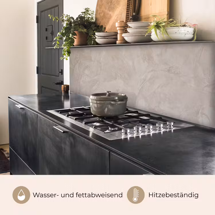 Textuur - Wand - Modern - Beige - Abstract keuken achterwand 2 middel -usp_DE