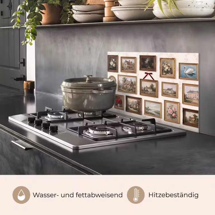 Dier - Kat - Portret - Klassiek keuken achterwand spatscherm klein -usp_DE