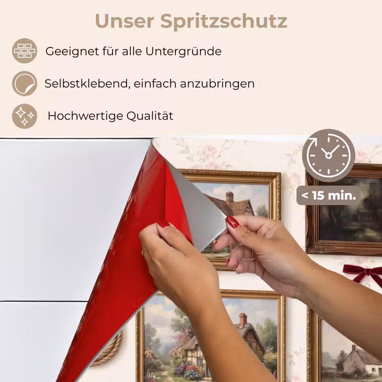 Dier - Kat - Portret - Klassiek keuken achterwand spatscherm klein -spatscherm_DE