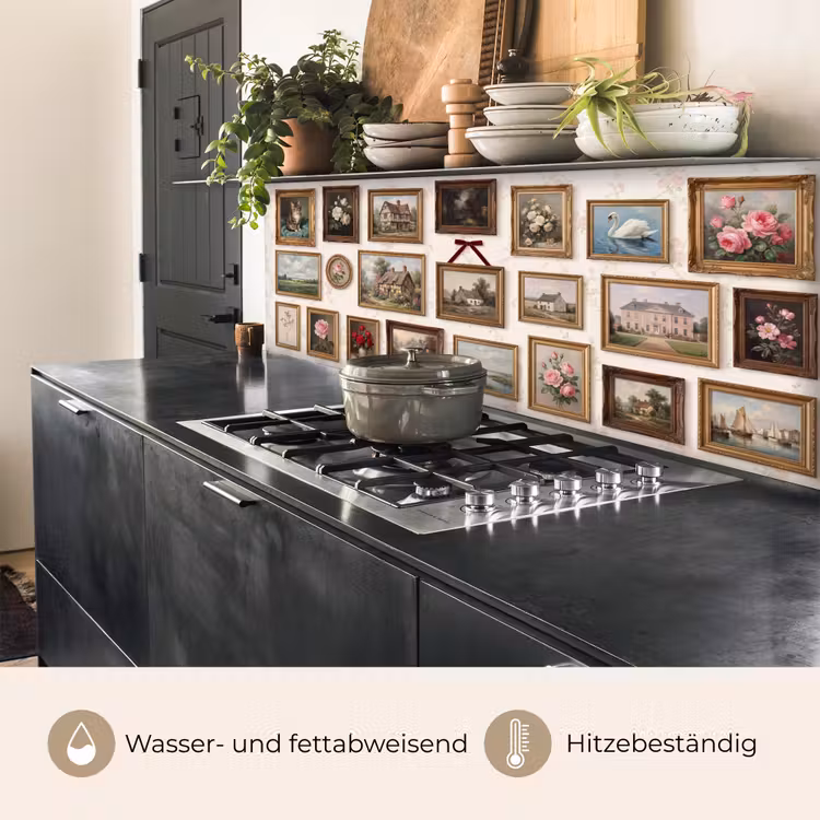 Dier - Kat - Portret - Klassiek keuken achterwand 2 middel -usp_DE