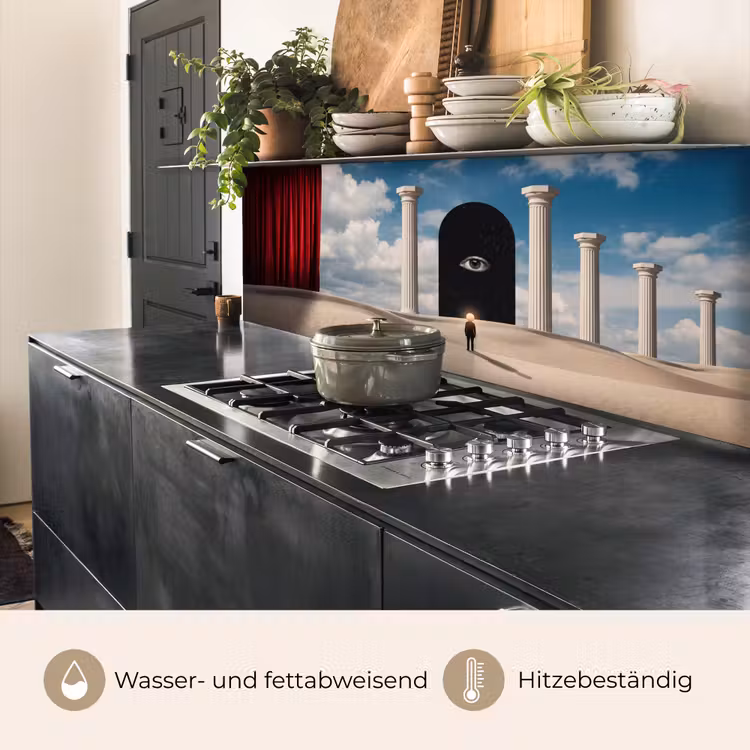 Küchenrückwand - Traum – Wüste – Auge - Droom - Woestijn - Oog keuken achterwand 2 middel
