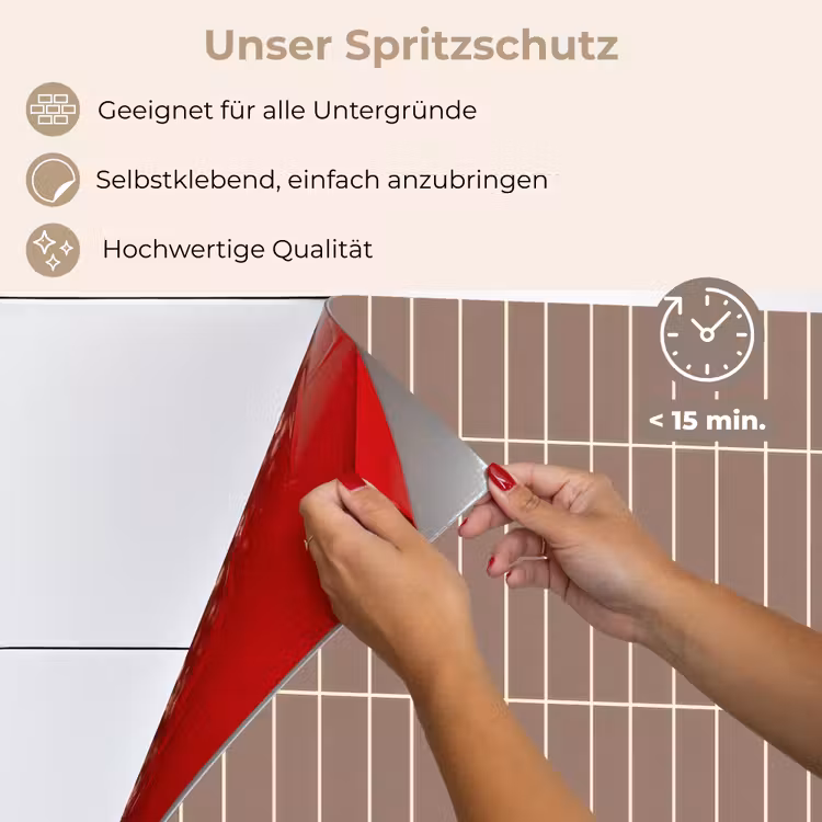 Verticaal - Wandtegel - Terracotta keuken achterwand spatscherm klein 900 -spatscherm_DE