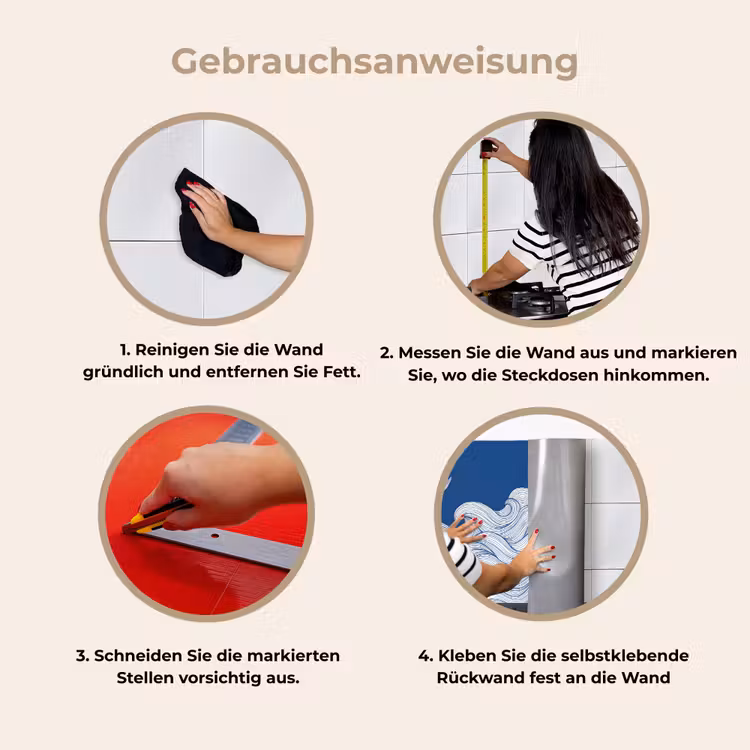 Walvis - Staart - Golven - Lijntekening - Blauw keuken achterwand 2 middel -gebruiksaanwijzing_DE