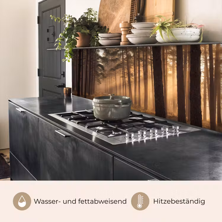 Bos - Mist - Zonlicht keuken achterwand 2 middel -usp_DE