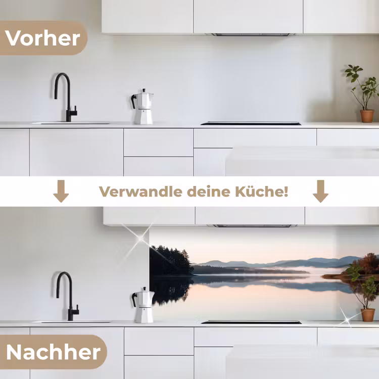 Water - Bomen - Mistlaag keuken achterwand 2 middel -voor-na_DE