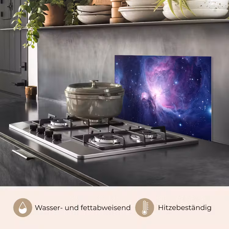Ruimte - Sterren - Kleurrijk keuken achterwand spatscherm klein -usp_DE