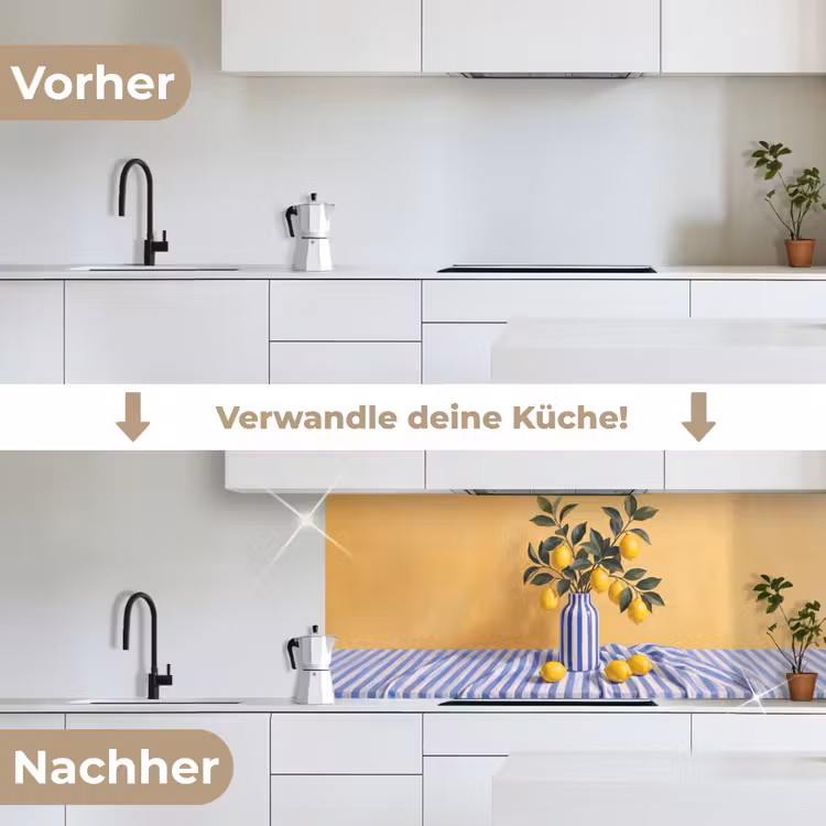 Küchenrückwand - Zitrone – Stillleben – Modern - Citroen - Stilleven - Modern keuken achterwand 2 middel