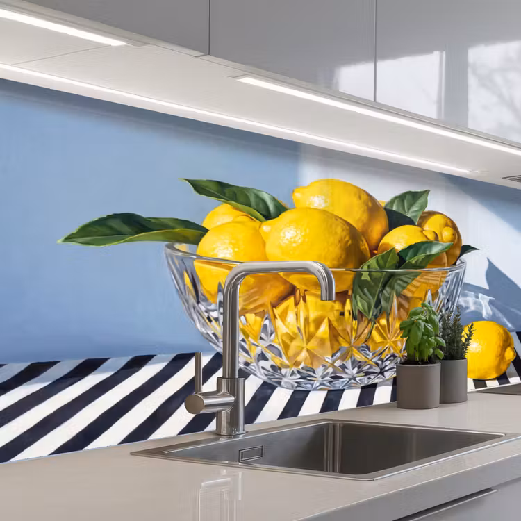 Küchenrückwand - Zitronen – Obst – Gelb - Citroenen - Fruit - Geel keuken achterwand 2 middel