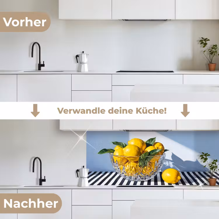 Küchenrückwand - Zitronen – Obst – Gelb - Citroenen - Fruit - Geel keuken achterwand 2 middel