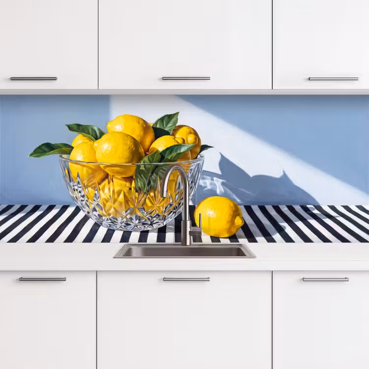Küchenrückwand - Zitronen – Obst – Gelb - Citroenen - Fruit - Geel keuken achterwand 2 middel