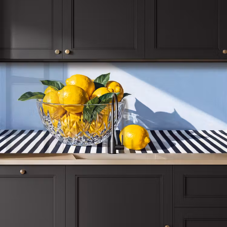 Küchenrückwand - Zitronen – Obst – Gelb - Citroenen - Fruit - Geel keuken achterwand 2 middel