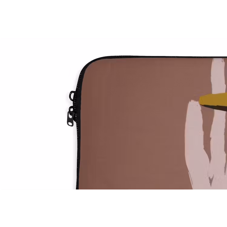 Abstract - Figuur - Illustratie - Hoed laptophoes neopreen klein -detail