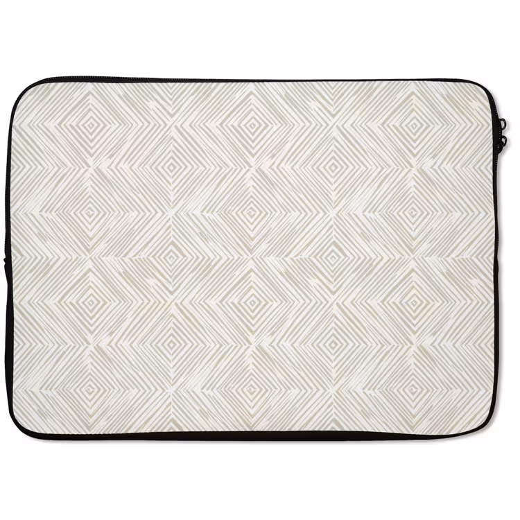 Abstract - Ruiten - Beige laptophoes neopreen klein 279 -zkaufland3dotto