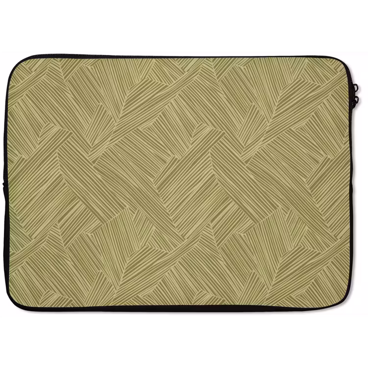 Abstract - Modern - Groen laptophoes neopreen klein 279 -zkaufland3dotto