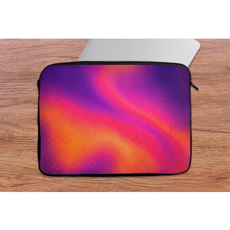 Abstract - Patroon - Kleurverloop laptophoes neopreen klein -tafel