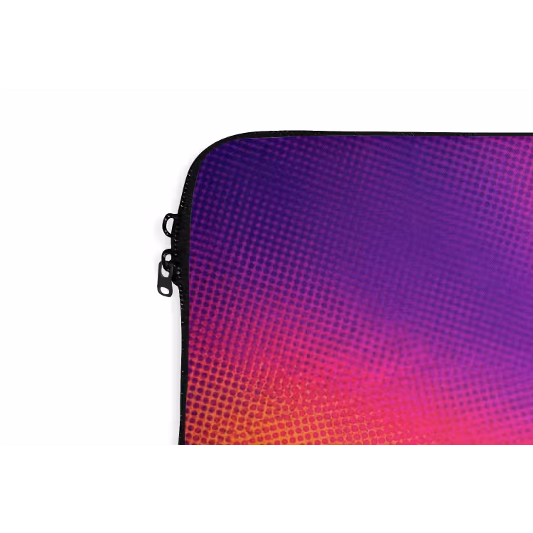 Abstract - Patroon - Kleurverloop laptophoes neopreen klein -detail