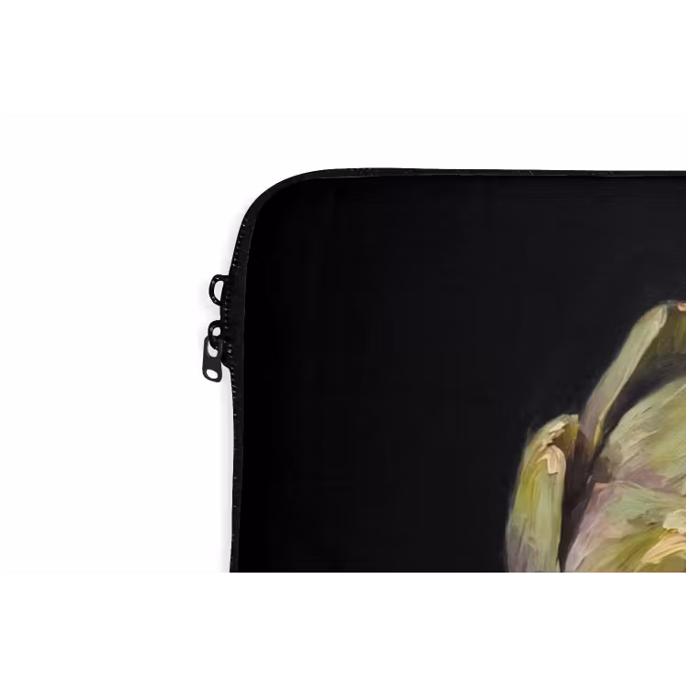 Laptop hülle - Artischocke – Essen – Klassisch - Artichok - Eten - Klassiek laptophoes neopreen klein