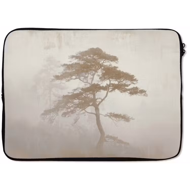Boom - Oosterse stijl - Landschap laptophoes neopreen klein -zkaufland3dotto