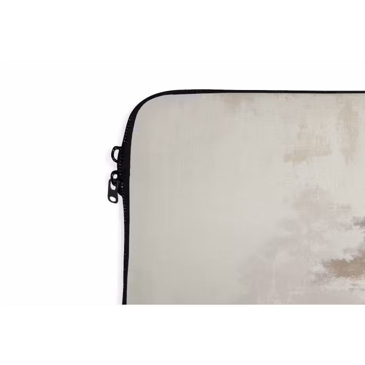 Boom - Oosterse stijl - Landschap laptophoes neopreen klein -detail