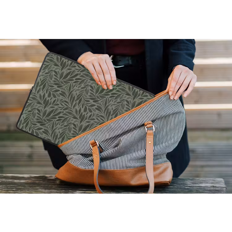 Bladeren - Organisch - Groen laptophoes neopreen klein 279 -tas