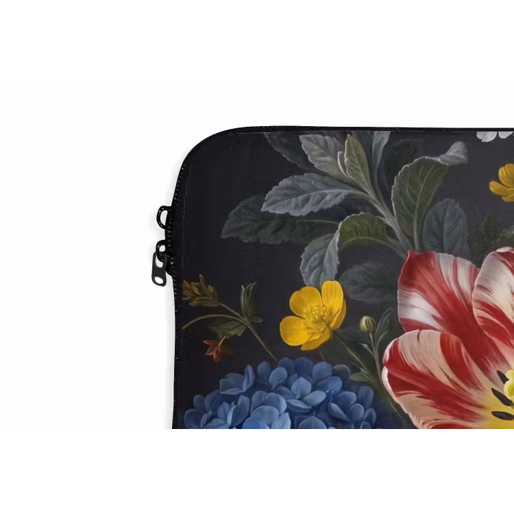 Bloemen - Boeket - Klassiek - Kleurrijk - Natuur laptophoes neopreen klein -detail