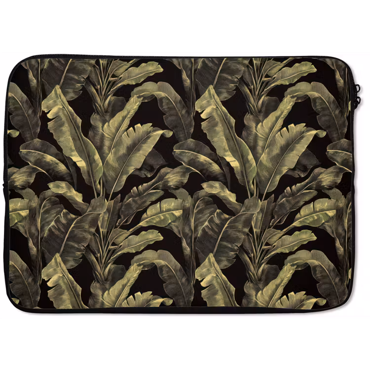Botanisch - Bladeren - Groen laptophoes neopreen klein 279 -zkaufland3dotto