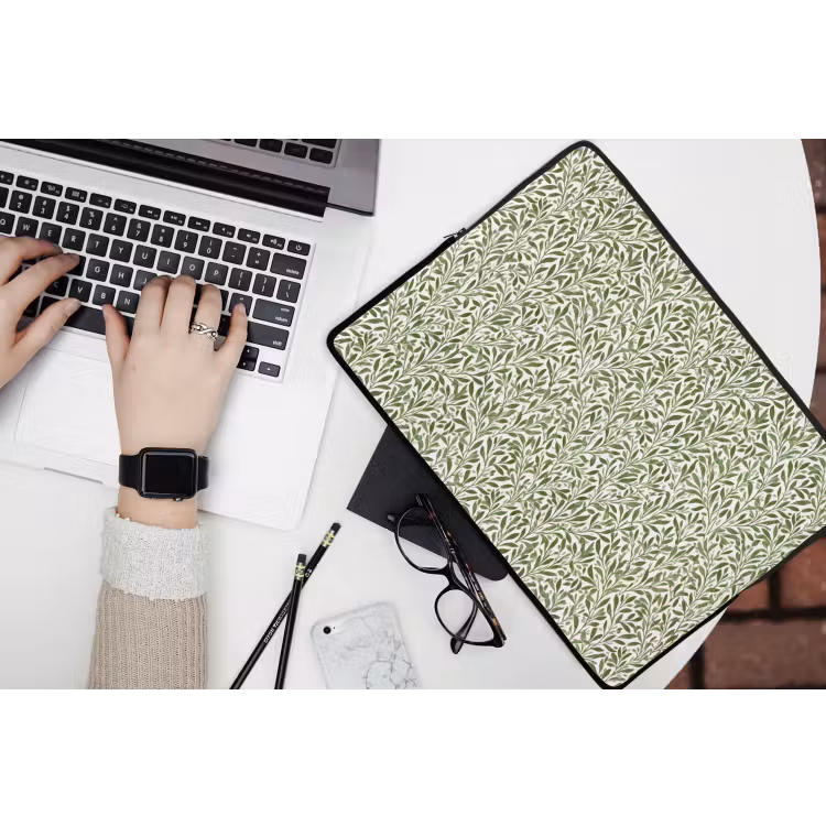 Botanisch - Takken - Groen laptophoes neopreen klein 279 -bureau