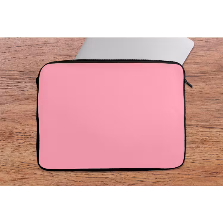 Bubblegum - Pink - Roze laptophoes neopreen klein 279 -tafel