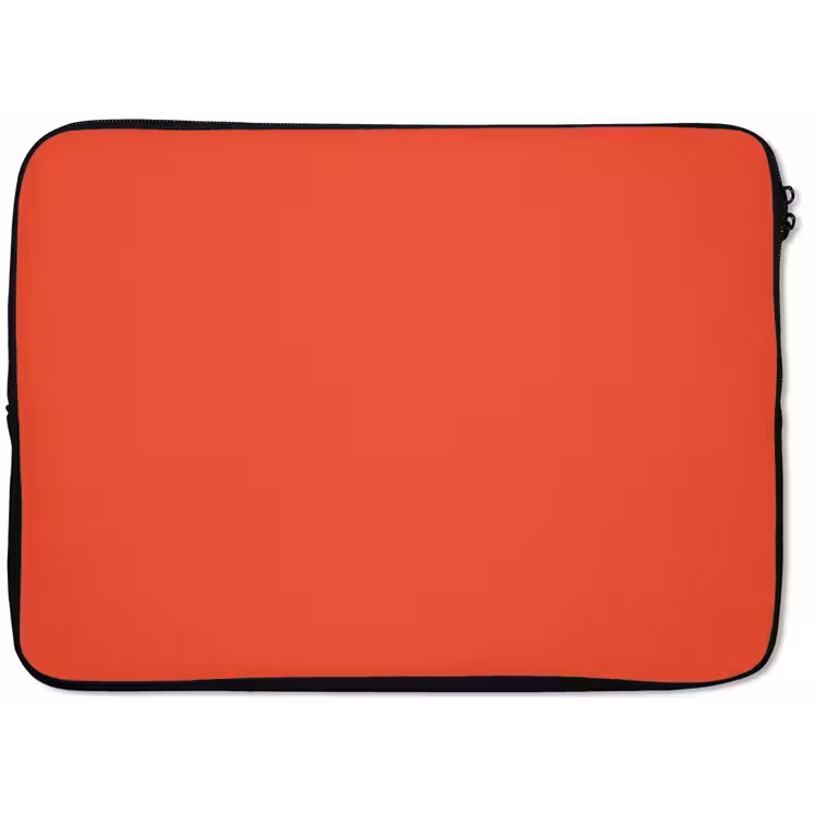 Burnt - Coral - Oranje laptophoes neopreen klein 279 -zkaufland3dotto