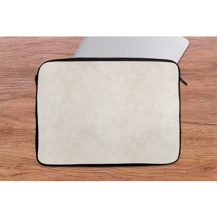 Crème - Egaal - Beton laptophoes neopreen klein 279 -tafel