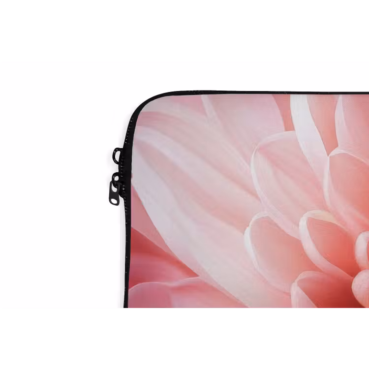 Dahlia - Bloem - Close up - Roze laptophoes neopreen klein -detail