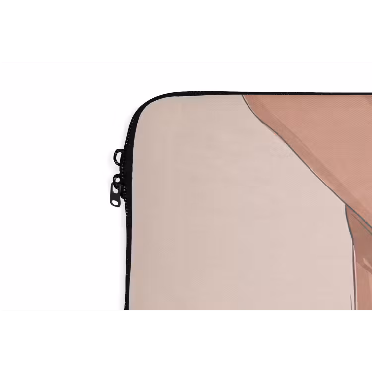 Vrouw - Schoen - Mode - Lifestyle - Groen laptophoes neopreen klein -detail