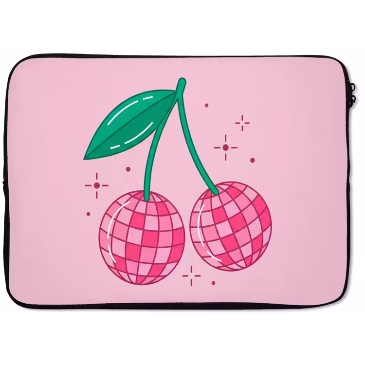 Decoratie - Disco-bal - Feest - Roze laptophoes neopreen klein -zkaufland3dotto