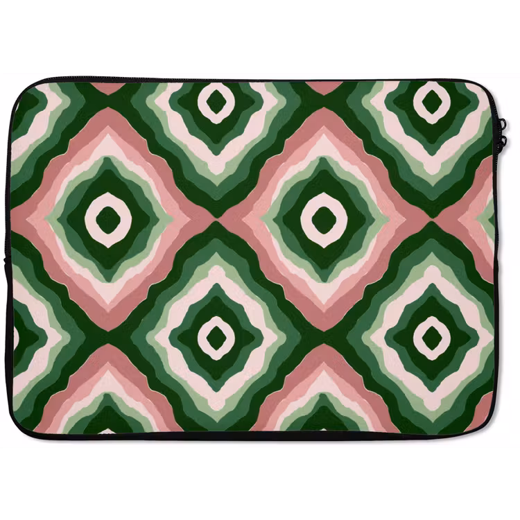 Ontwerp - Organisch - Kleurrijk laptophoes neopreen klein 279 -zkaufland3dotto