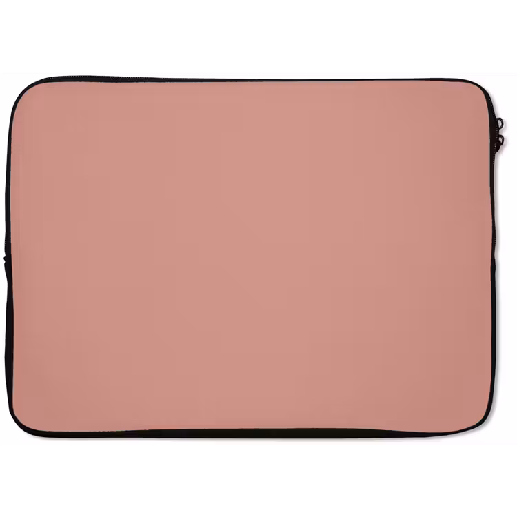 Muted - Salmon - Koraal laptophoes neopreen klein 279 -zkaufland3dotto