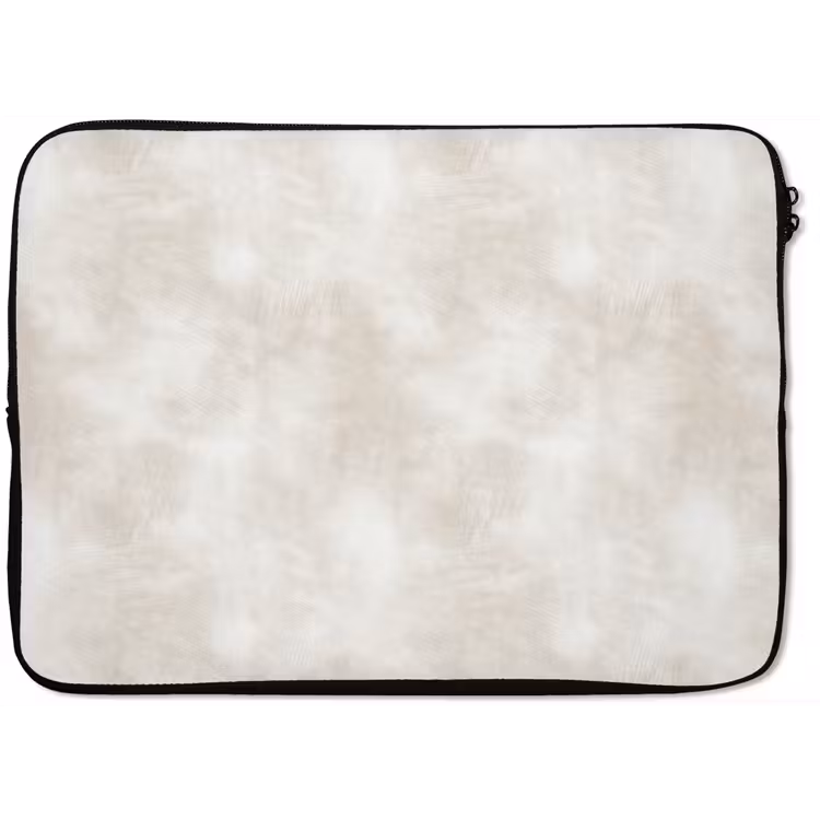 Subtiel - Structuur - Beige laptophoes neopreen klein 279 -zkaufland3dotto