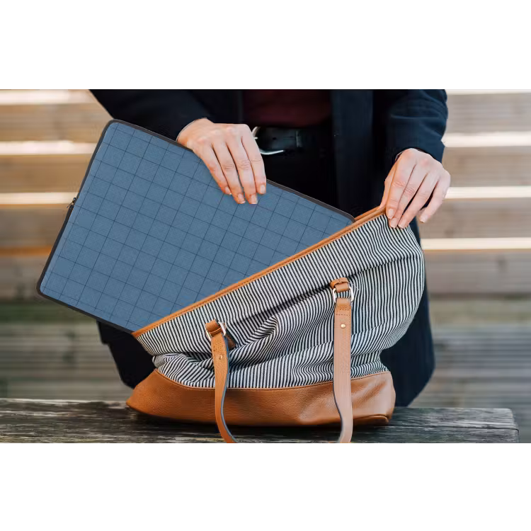 Ruiten - Geometrisch - Blauw laptophoes neopreen klein 279 -tas