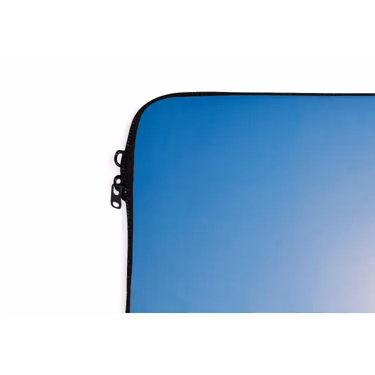 Douche - Water - Zomer - Blauw laptophoes neopreen klein -detail