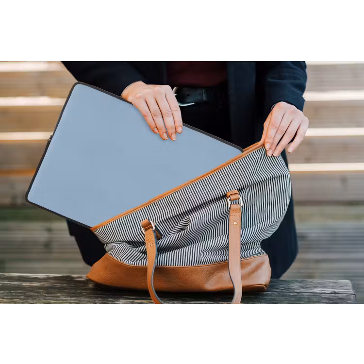 Dusty - Denim - Blauw laptophoes neopreen klein 279 -tas