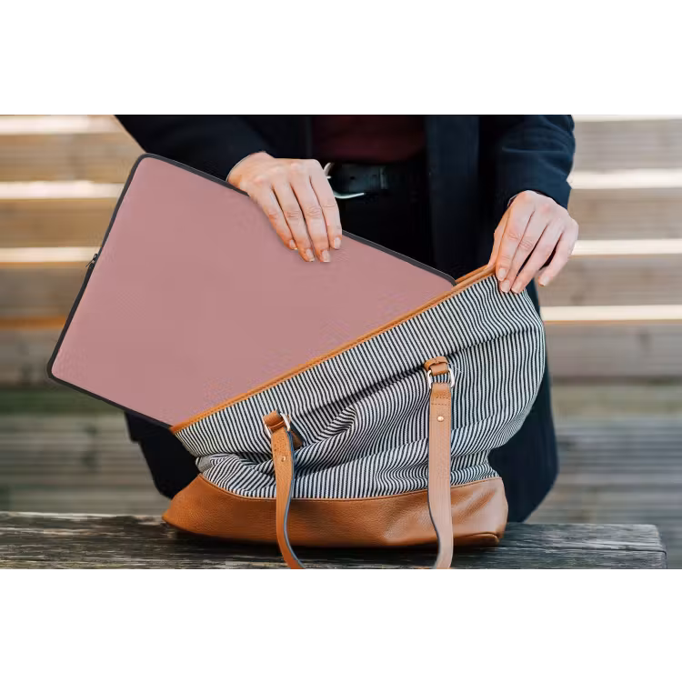 Dusty - Rose - Roze laptophoes neopreen klein 279 -tas